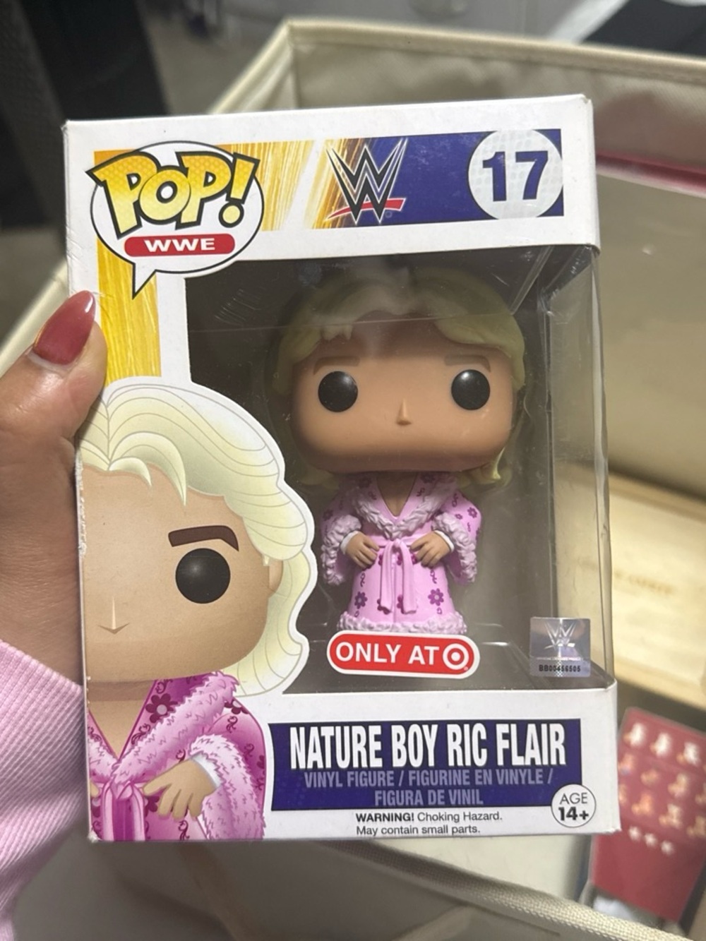 Funko Nature Boy Ric Flair Pop! Vinyl Figure - Pink